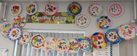 Our Classroom Display- Healthy Eating