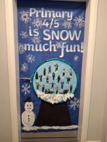 Christmas Doors in St Michael\'s P.S